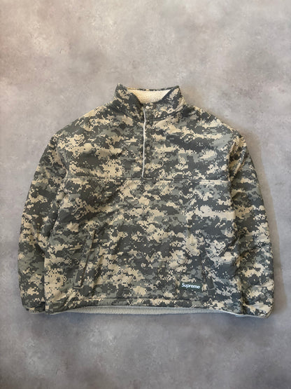 Supreme Polartec Shearling Reversible Pullover (Str. M)
