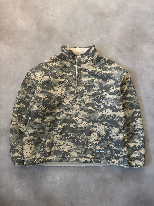 Supreme Polartec Shearling Reversible Pullover (Str. M)