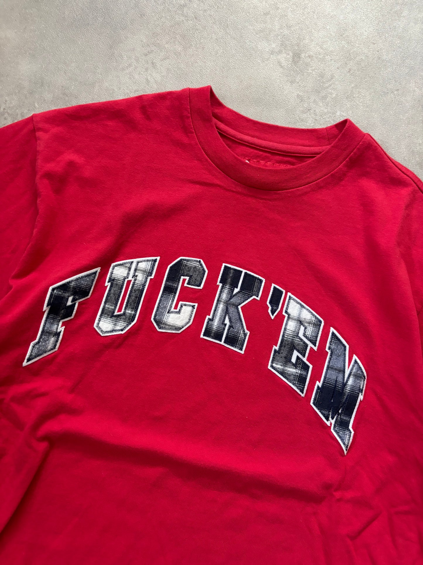 Supreme Fuck Em Plaid S/S Top (Str. S)