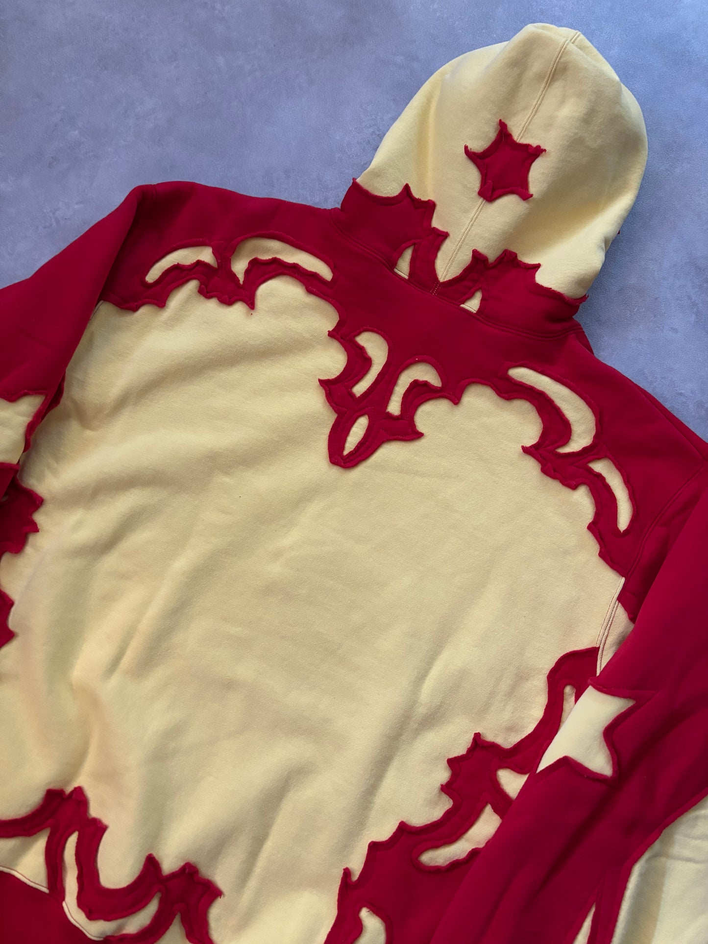 Supreme Western Cut Out Hooded Sweatshirt (Str. L)