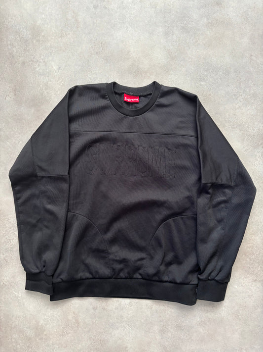 Supreme Black On Black Crewneck (Str. L)