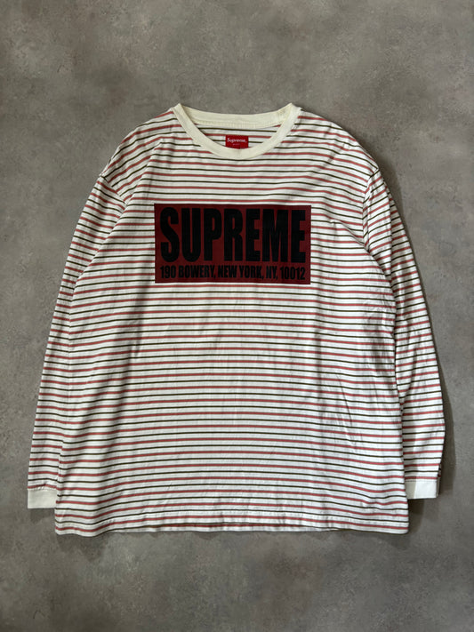 Supreme Thin Stripe L/S Top (Str. L)