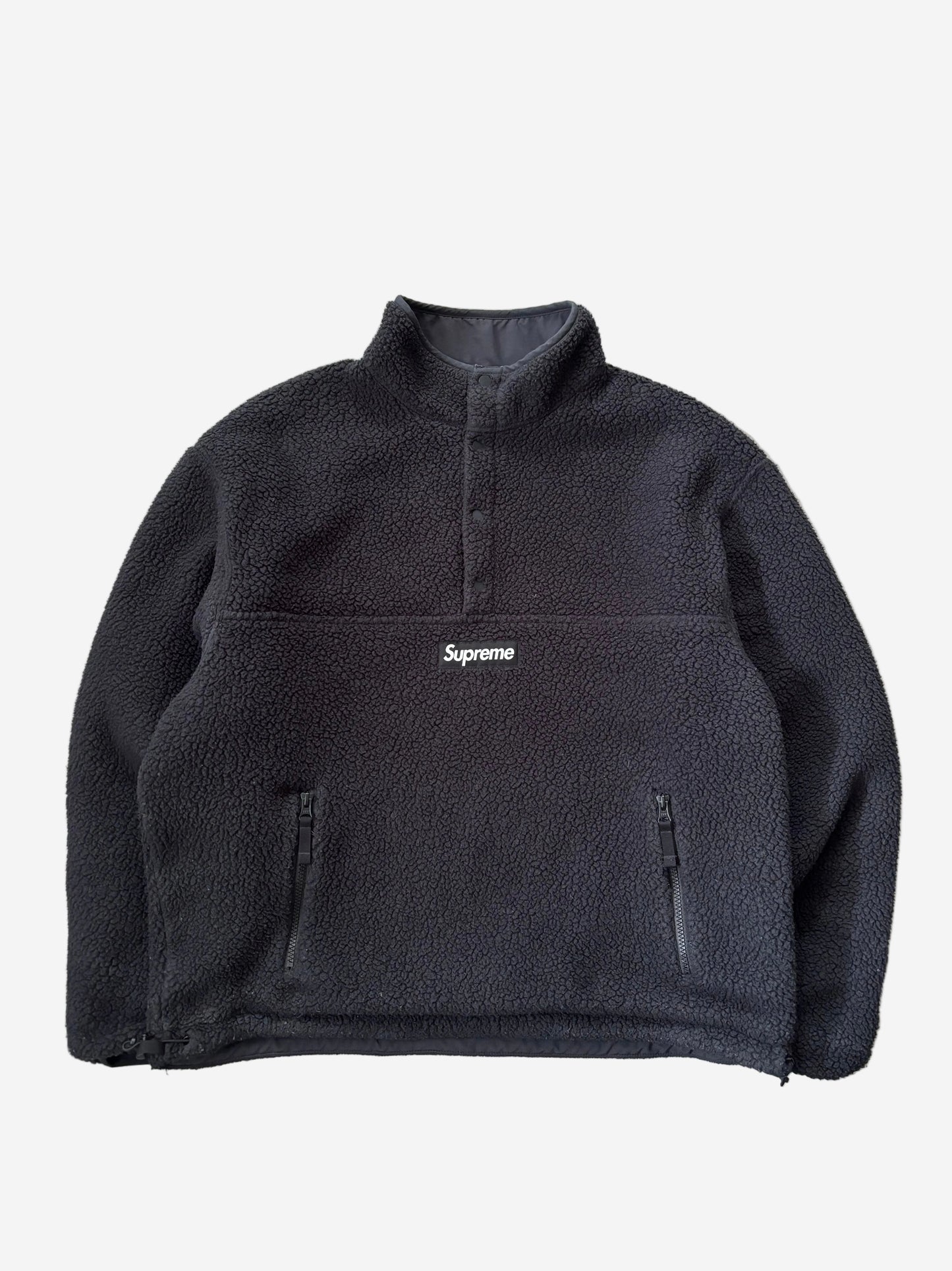 Supreme Polartec Shearling Reversible Pullover (Str. M)
