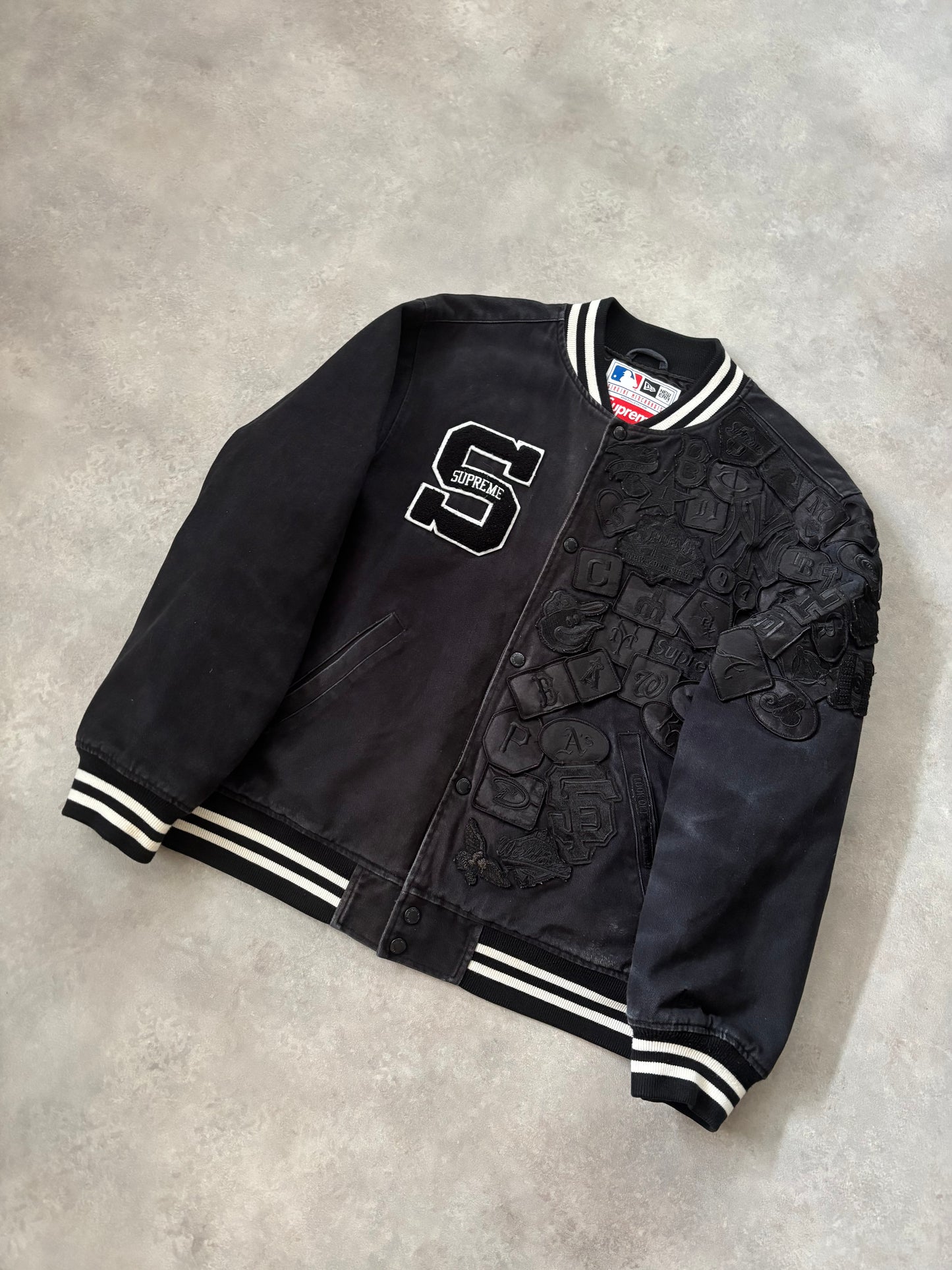 Supreme New Era MLB Varsity Jacket (Str. L)