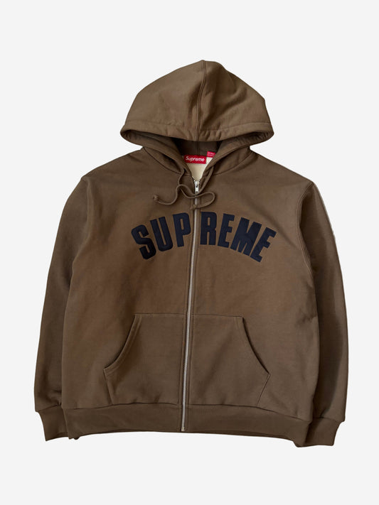 Supreme Arc Thermal Lined Zip Up Hoodie (Str. M)