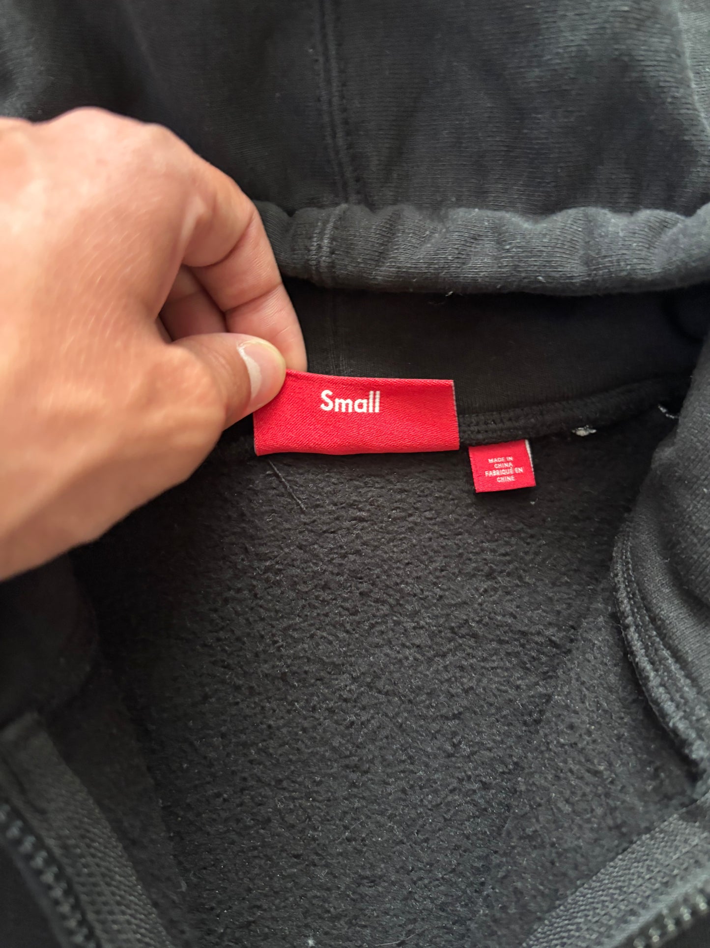 Supreme Playoffs Zip Up Hooded Sweatshirt (Str. S)