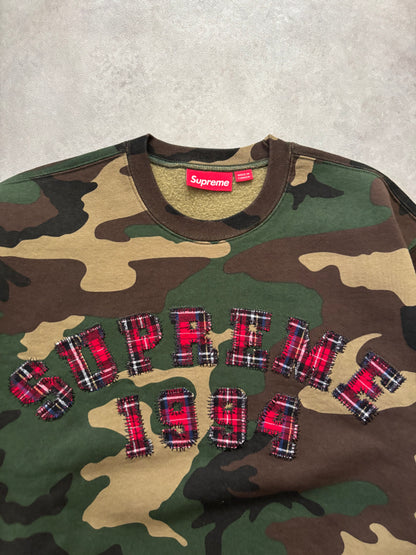 Supreme Plaid Arc Crewneck (Str. M)