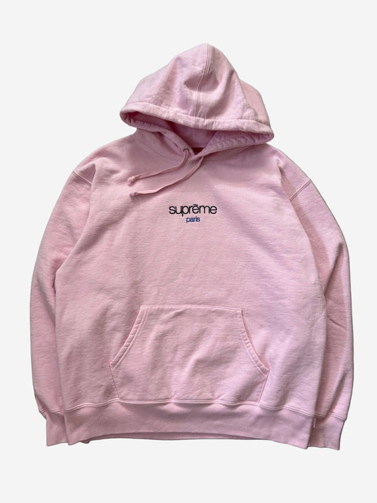 Supreme Classic Logo Paris Shop Hoodie (Str. M)