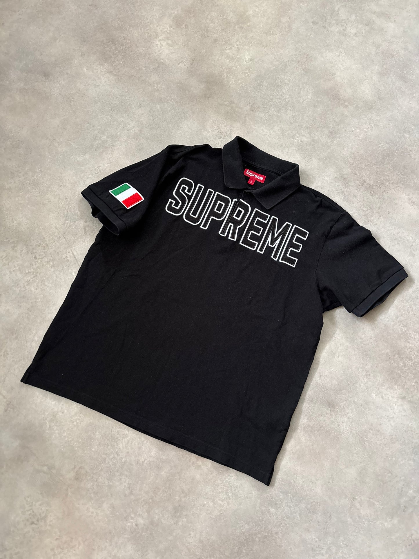 Supreme Twill Appliqué Polo (Str. L)