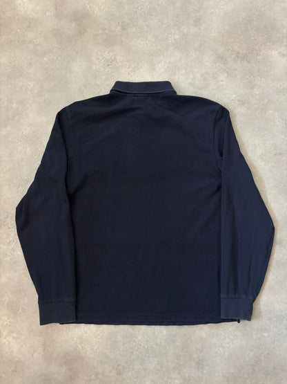 Supreme LACOSTE Pique Zip L/S Polo (Str. S)