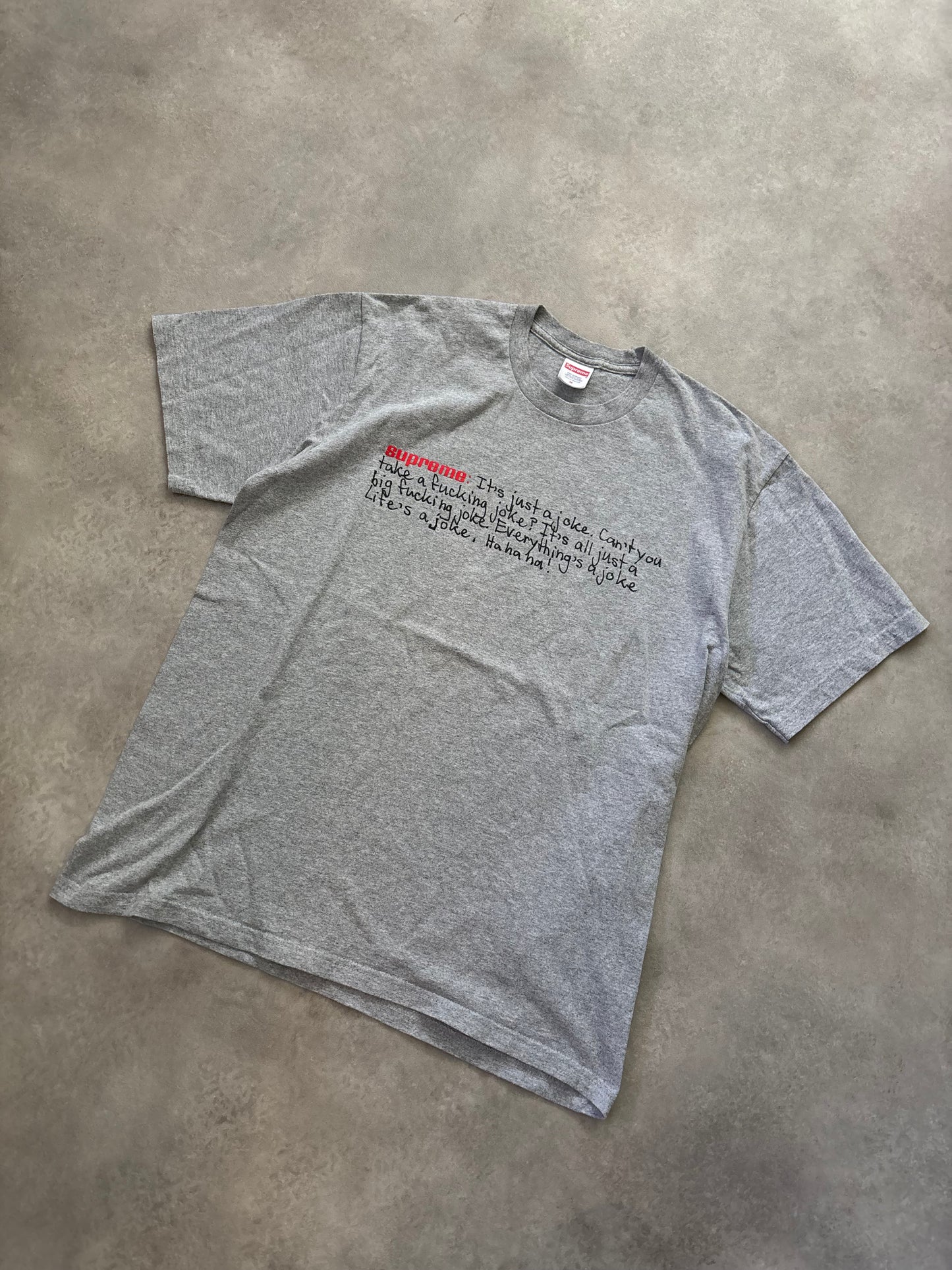 Supreme Joke Tee (Str. M)