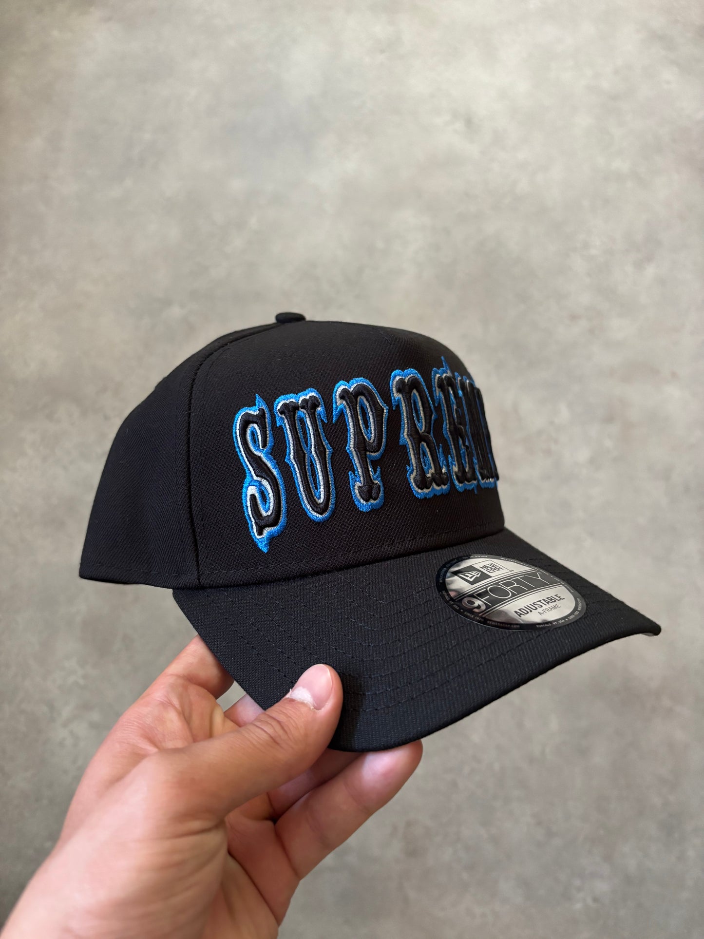 Supreme Gothic New Era Fitted Cap
