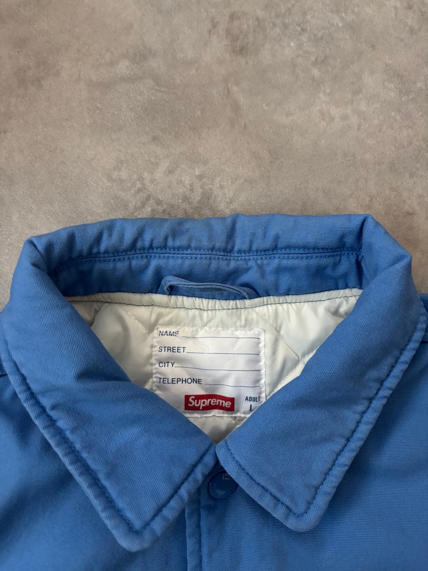 Supreme Twill Varsity Varsity Jacket (Str. L)