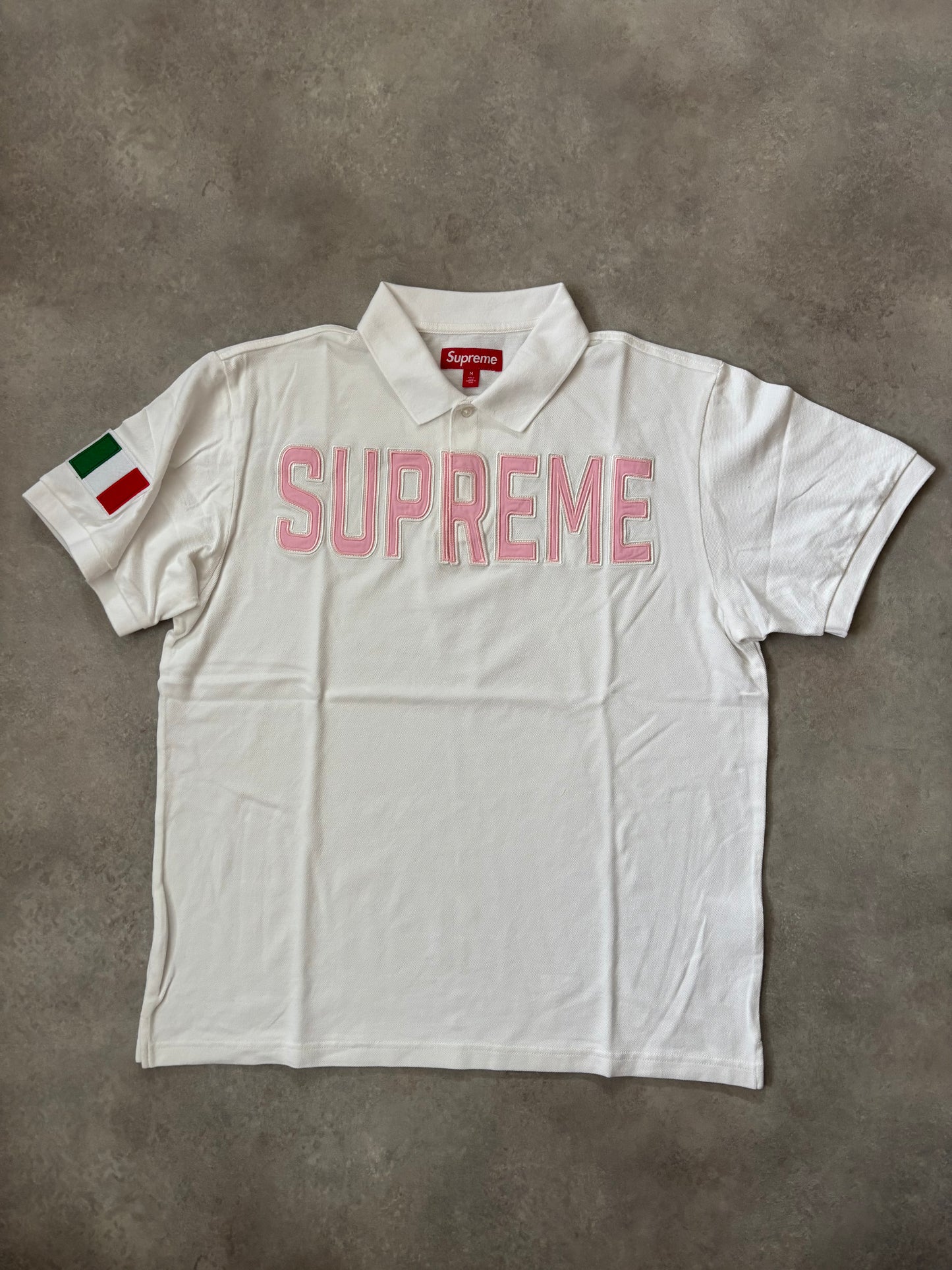 Supreme Twill Appliqué Polo (Str. M)