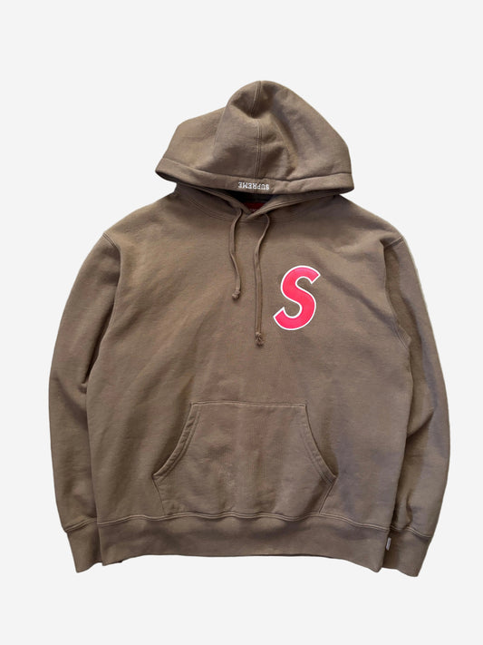 Supreme S Logo Hooded Sweatshirt (Str. S)