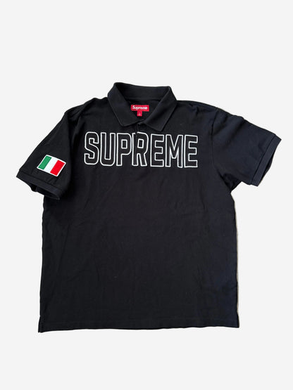 Supreme Twill Appliqué Polo (Str. L)