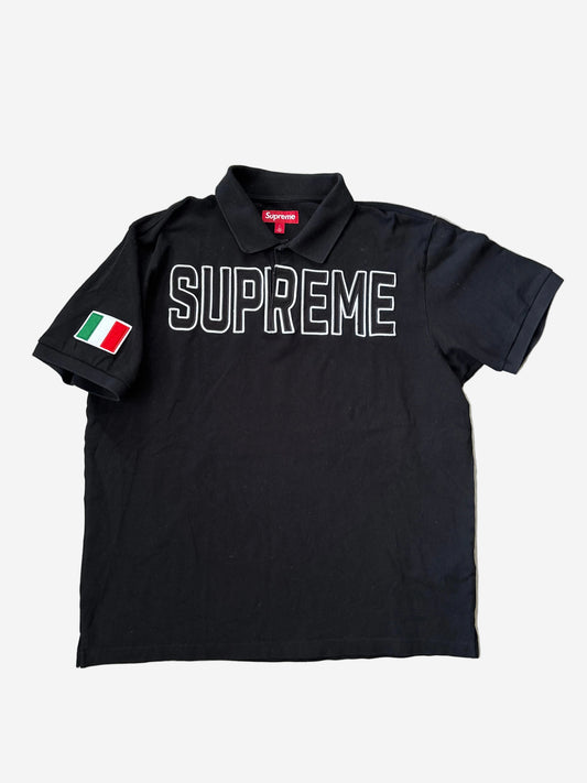Supreme Twill Appliqué Polo (Str. L)