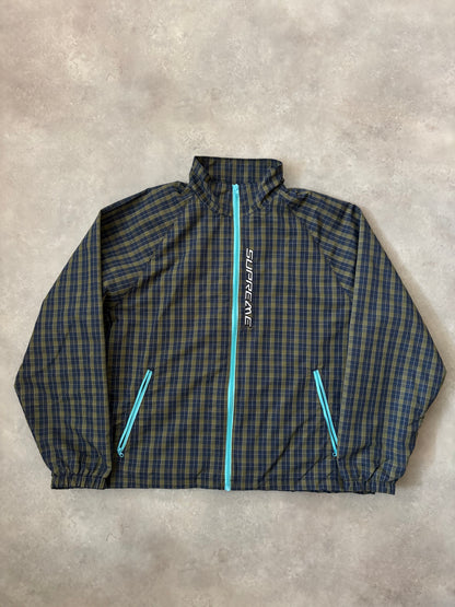 Supreme Plaid Track Jacket (Str. M)