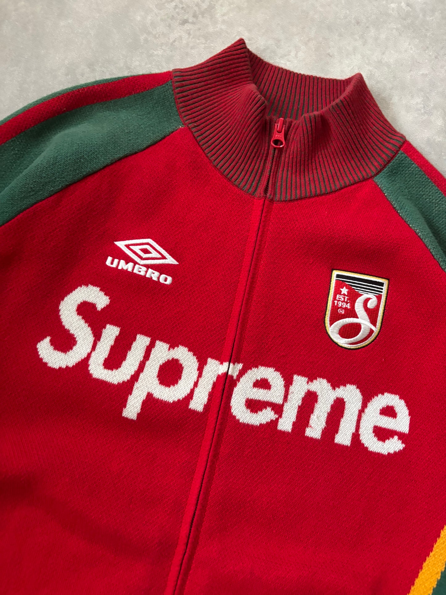 Supreme x Umbro Zip Up Sweater (Str. M)