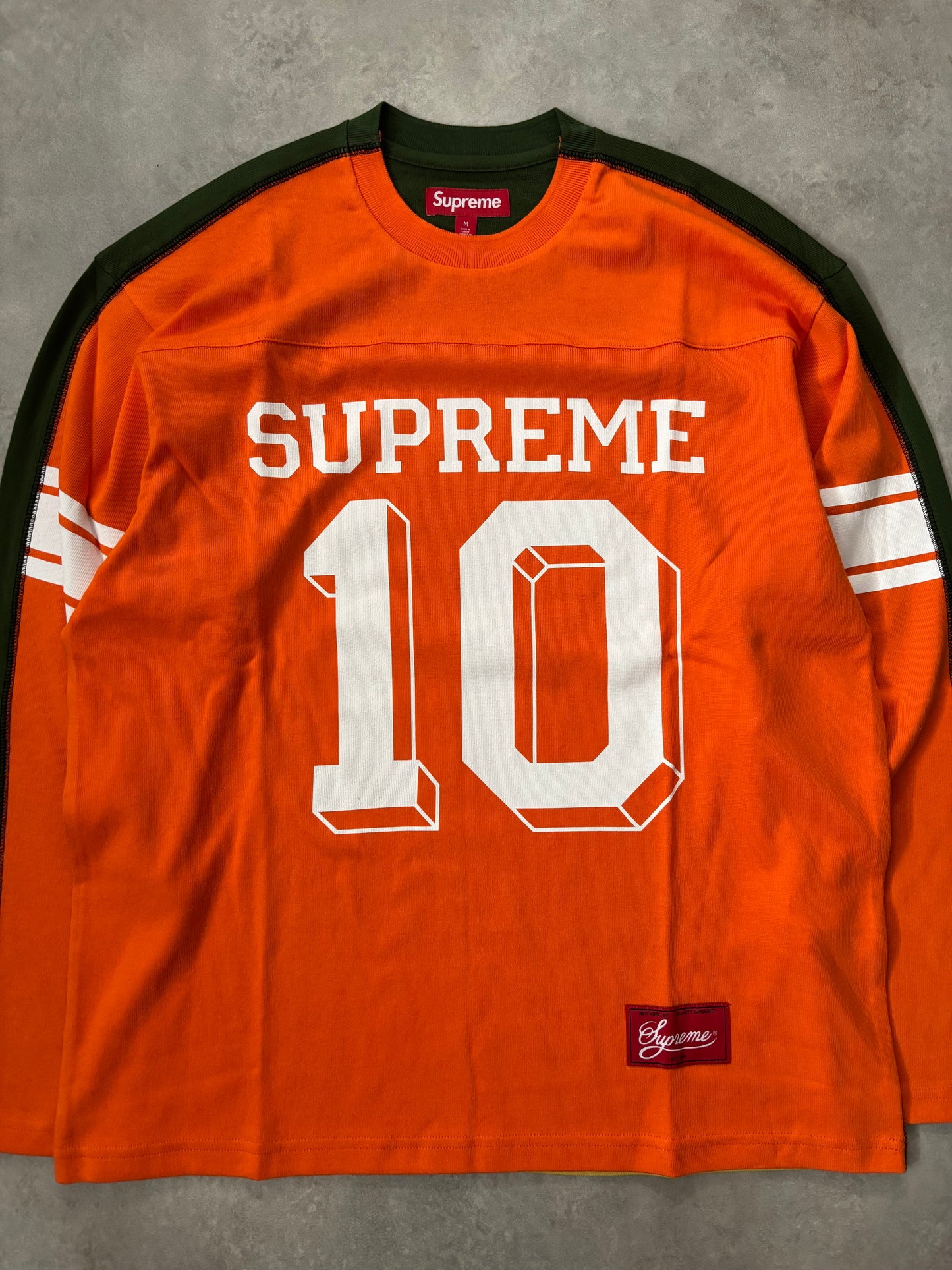 Supreme Split L/S Football Top (Str. M)