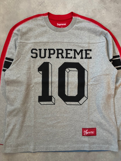 Supreme Split L/S Football Top (Str. M)