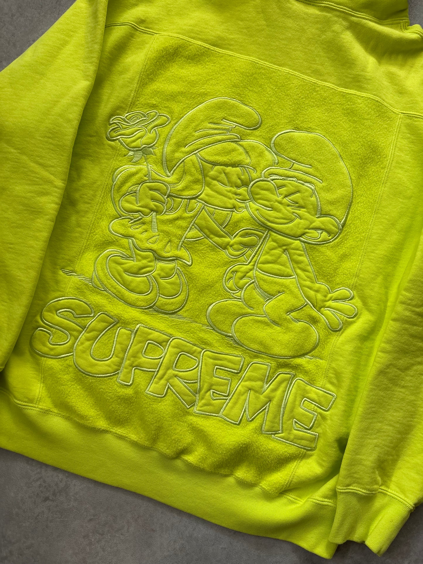 Supreme Smurfs Hooded Sweatshirt (Str. M)