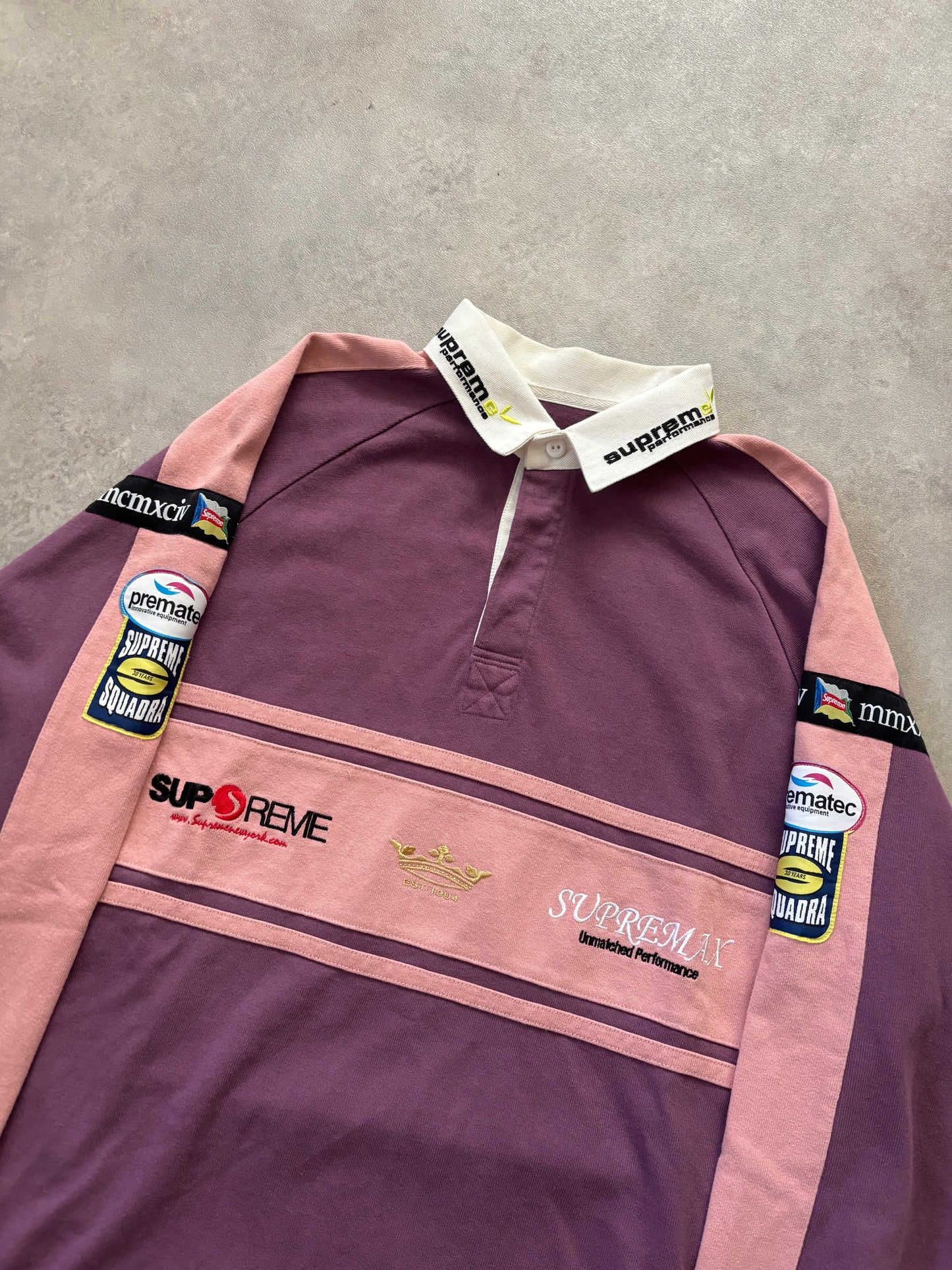 Supreme Chest Stripe Rugby (Str. L)
