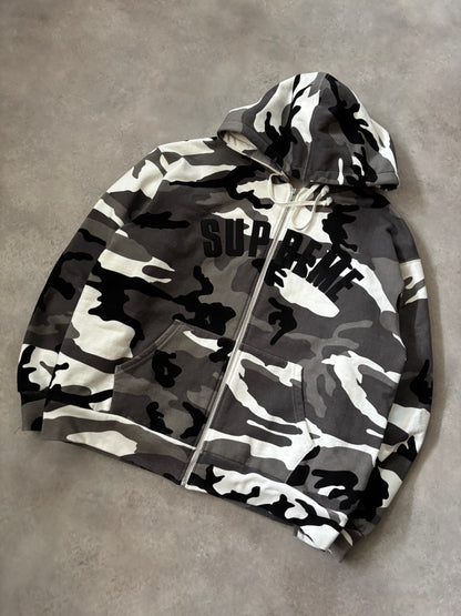 Supreme Arc Thermal Lined Zip Up Hoodie (Str. L)