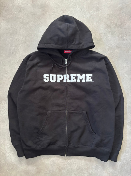 Supreme Collegiate Applique Zip Up Hoodie (Str. L)