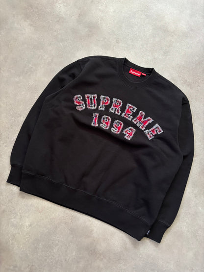 Supreme Plaid Arc Crewneck (Str. M)
