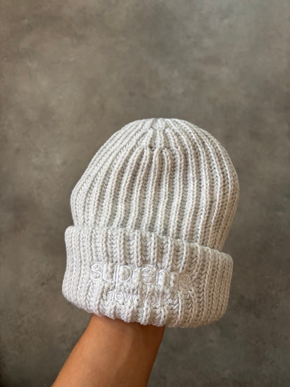 Supreme Chunky Ribbed Beanie