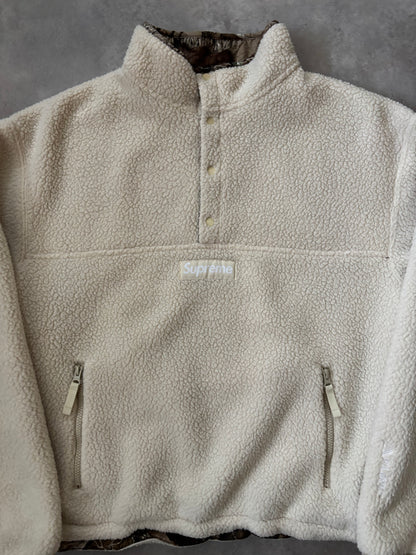 Supreme Polartec Shearling Reversible Pullover (Str. M)