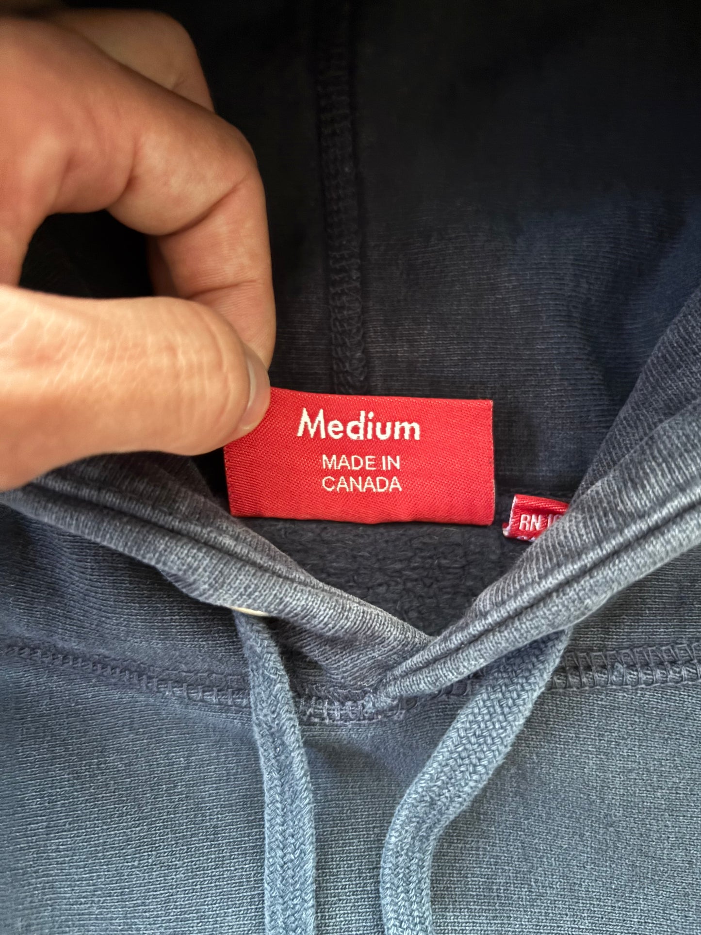 Supreme Delta Logo Hooded Sweatshirt (Str. M)