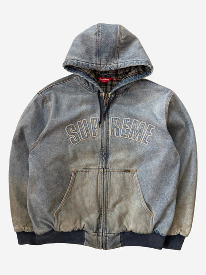 Supreme Reflective Arc Hooded Work Jacket (Str. L)