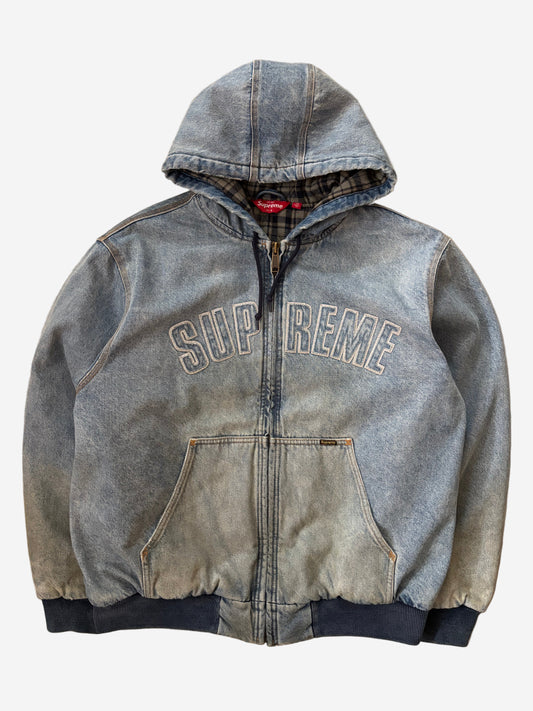 Supreme Reflective Arc Hooded Work Jacket (Str. L)