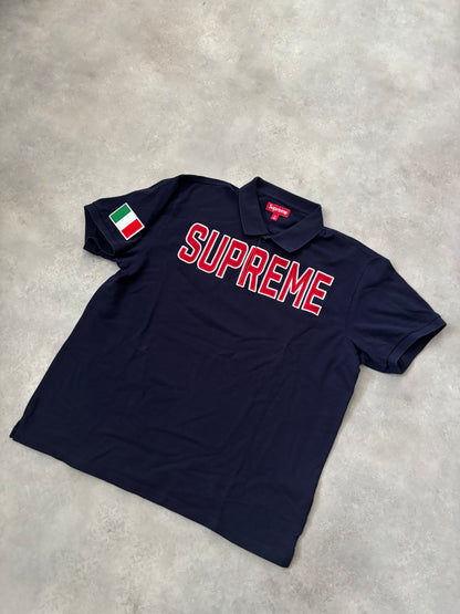Supreme Twill Appliqué Polo (Str. XL)