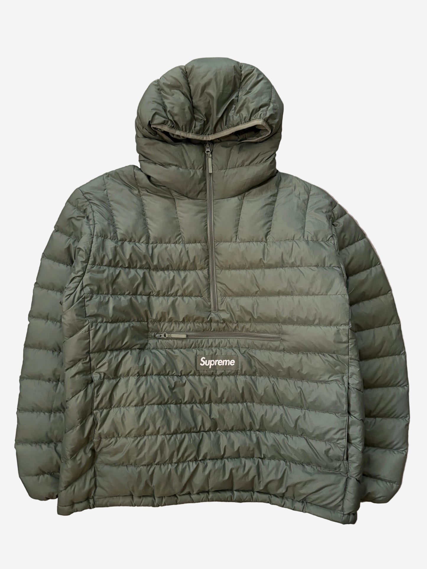 Supreme Micro Down Half Zip Jacket (Str. M)