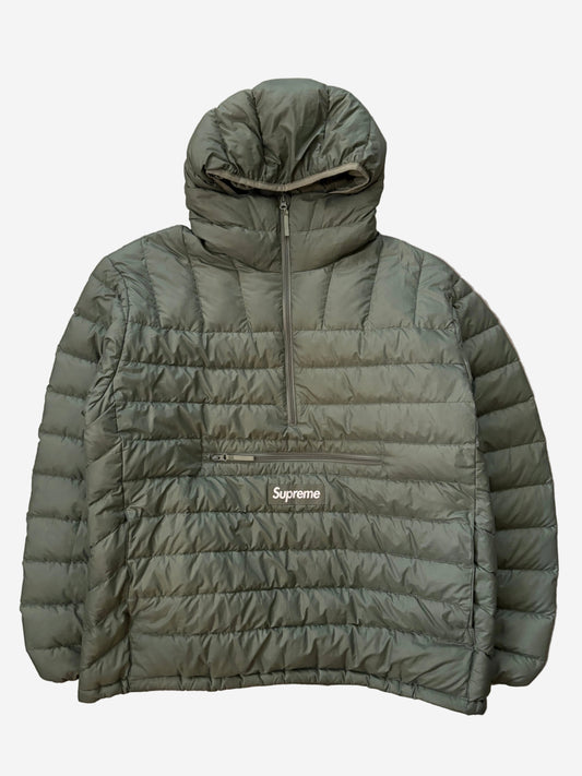 Supreme Micro Down Half Zip Jacket (Str. M)