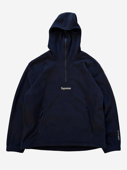 Supreme Polartec Face Mask Half Zip Hooded Sweatshirt (Str. M)