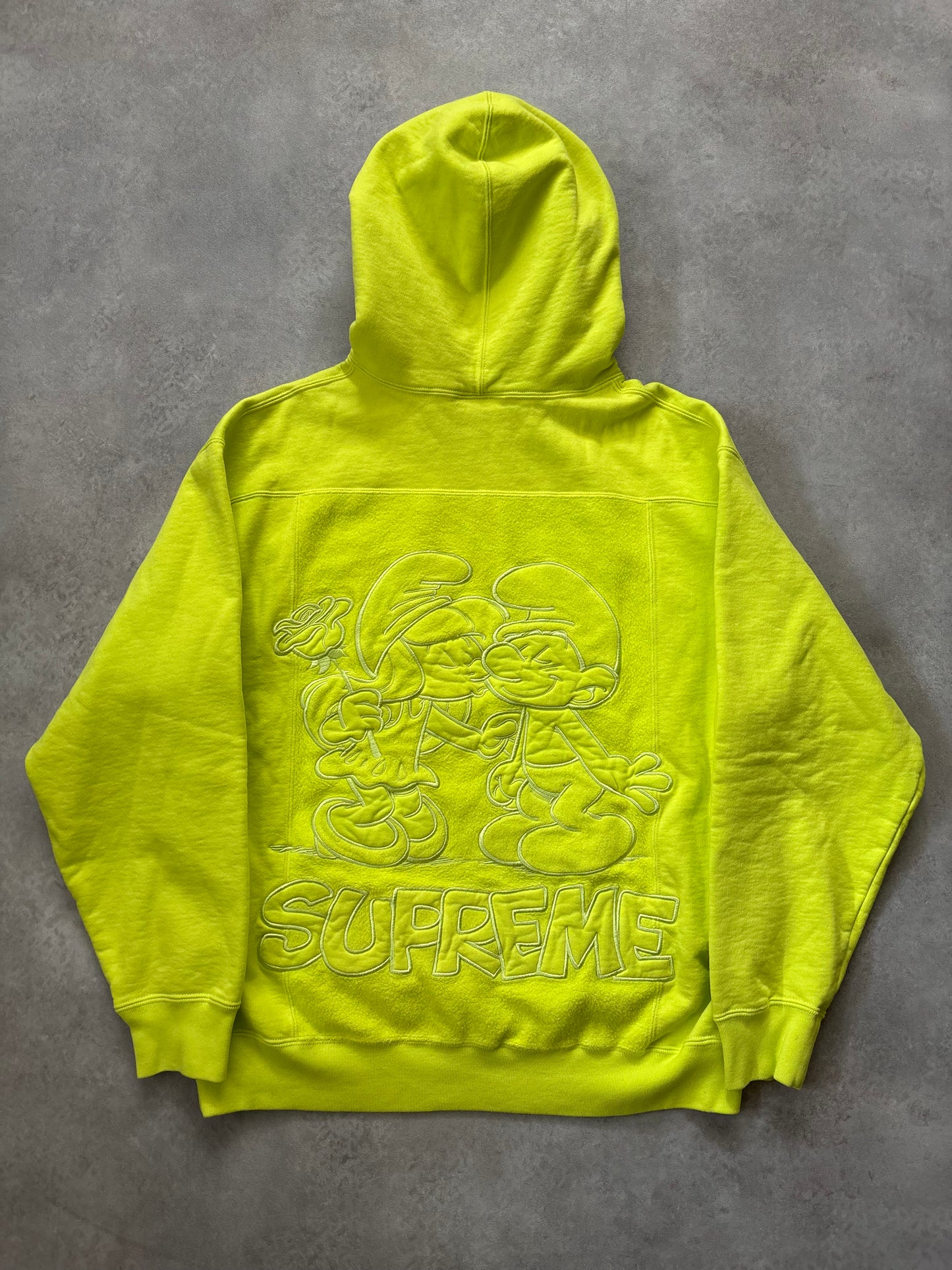 Supreme Smurfs Hooded Sweatshirt (Str. M)