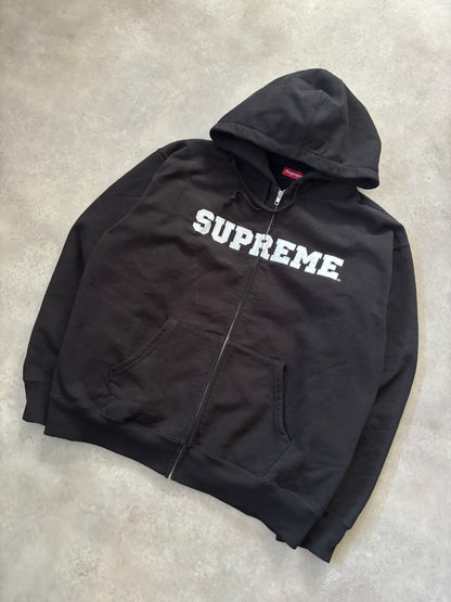 Supreme Collegiate Applique Zip Up Hoodie (Str. L)