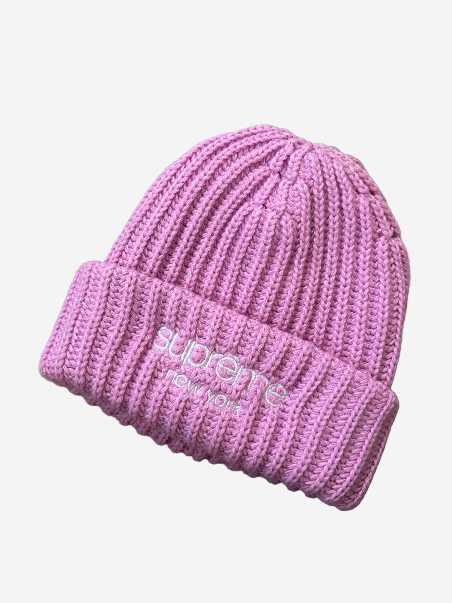Supreme Chunky Ribbed Beanie
