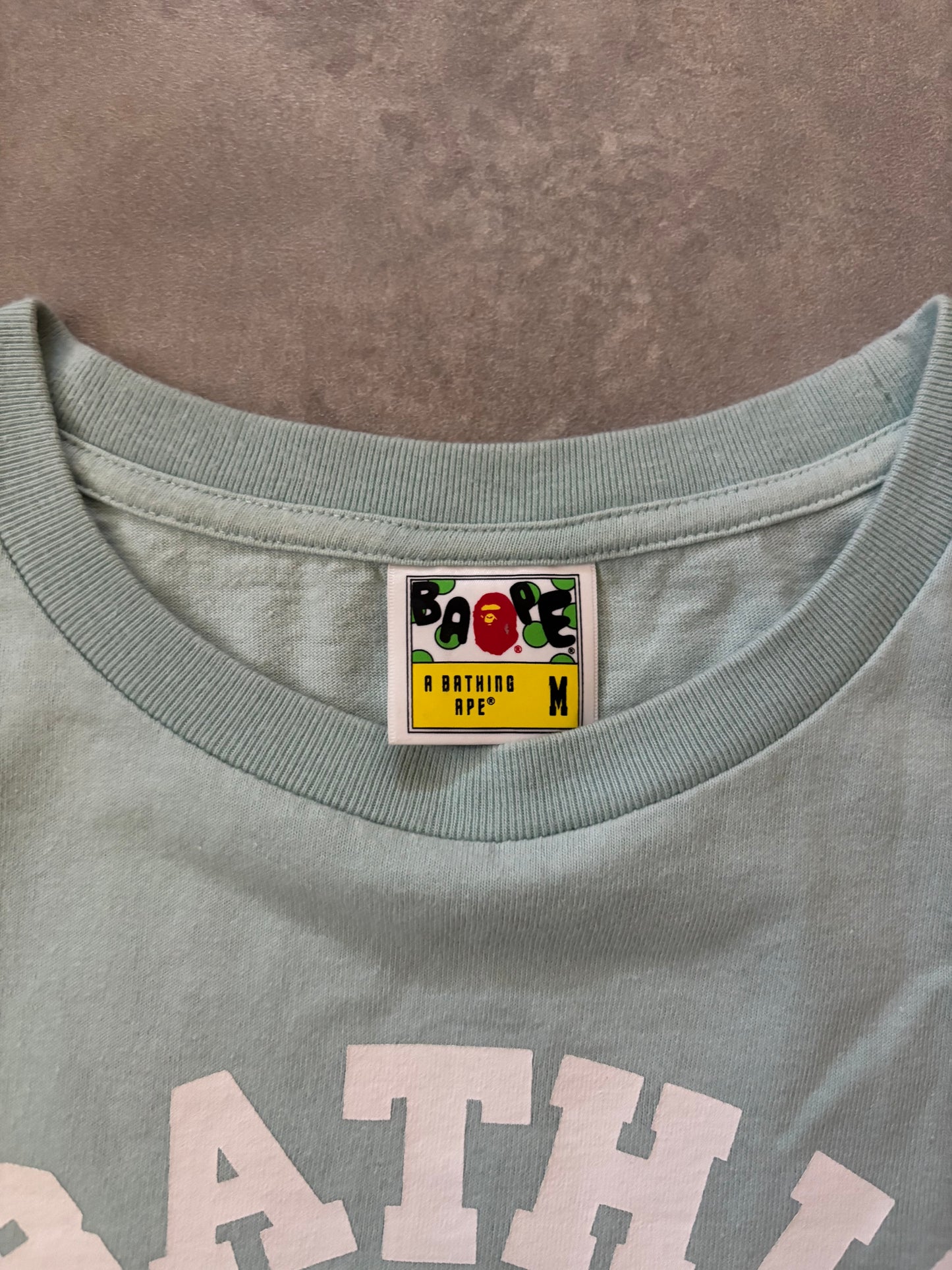 A Bathing Ape Baby Blue White Ape Head (Str. M)