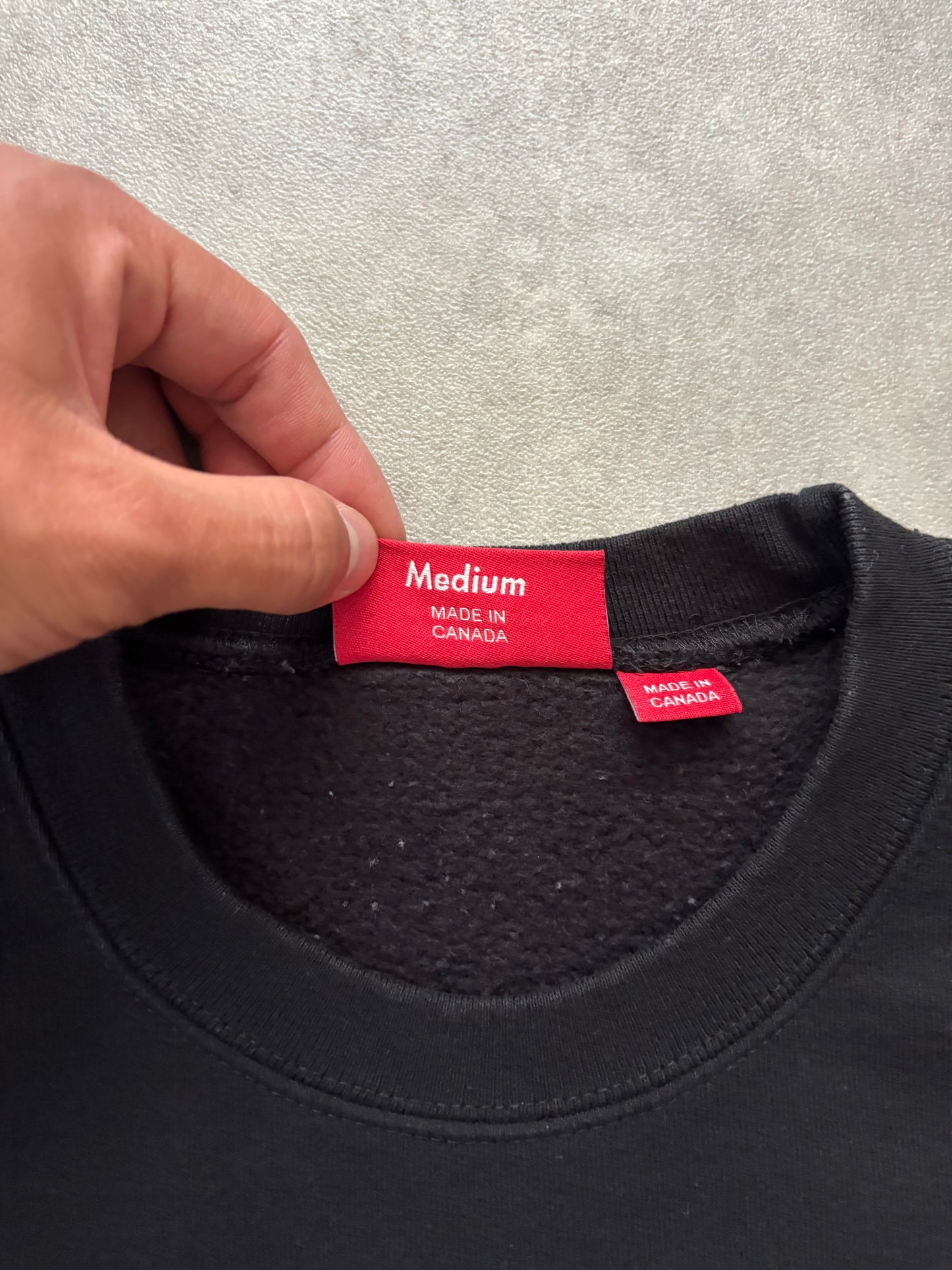 Supreme Plaid Arc Crewneck (Str. M)