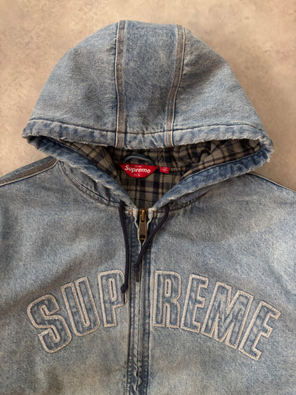 Supreme Reflective Arc Hooded Work Jacket (Str. L)