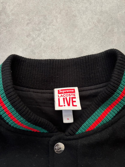 Supreme x Lacoste Wool Varsity Jacket (Str. XL)