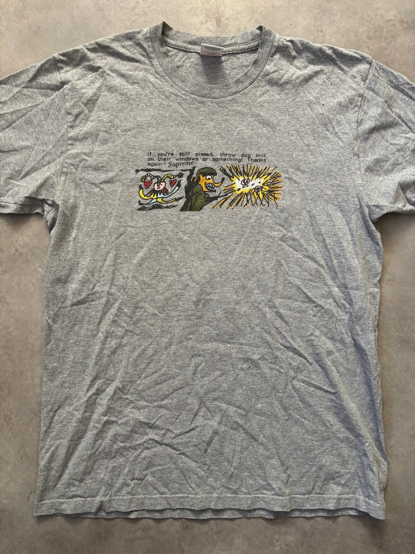 Supreme Dog Shit Tee (Str. L)
