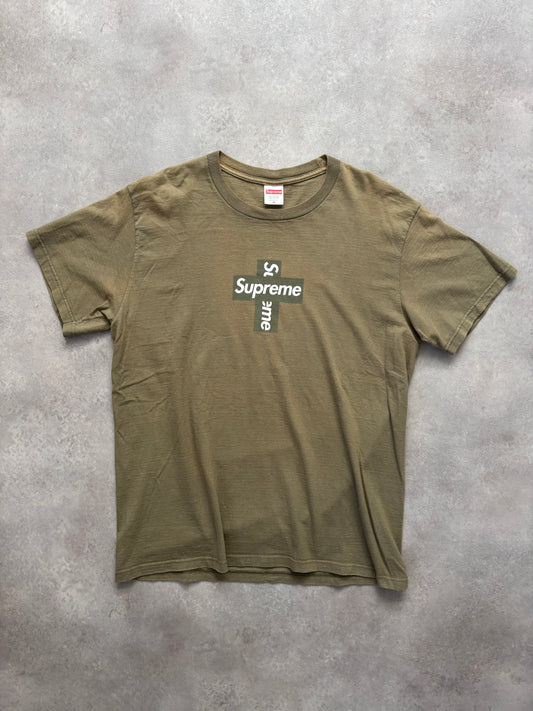 Supreme Cross Box Logo Tee (Str. M)