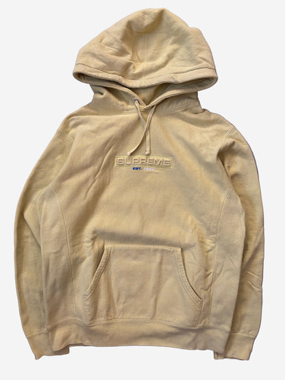 Supreme Embossed Logo Hooded Sweatshirt (Str. M)