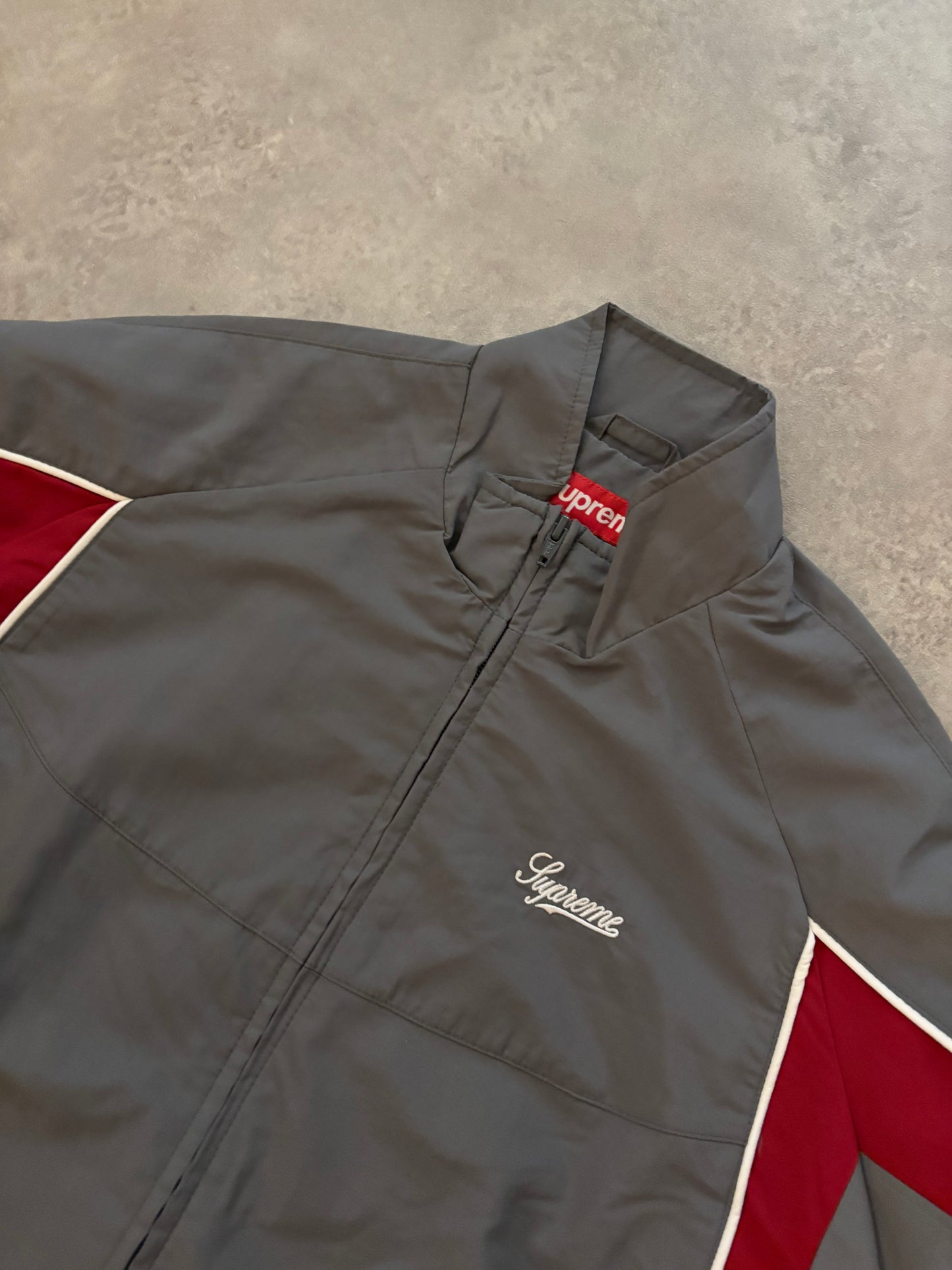 Supreme Contrast Piping Track Jacket (Str. S)